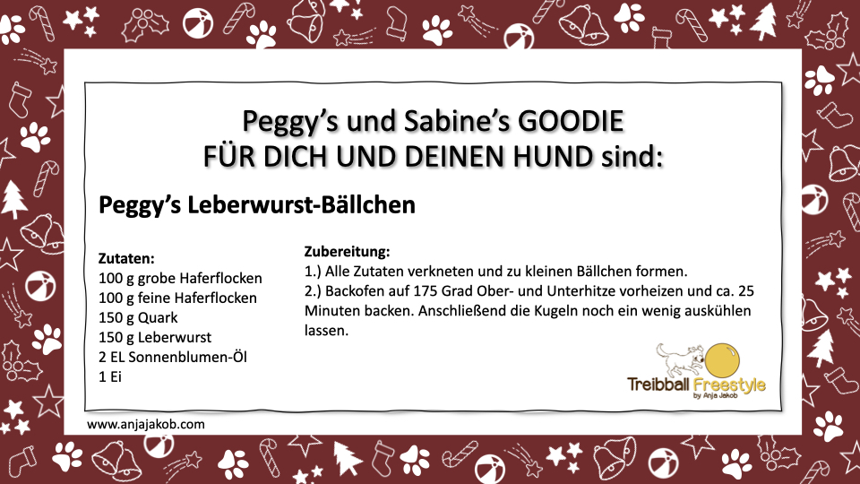 Treibball-Adventskalender-Peggy-Sues-Leberwurstbaellchen